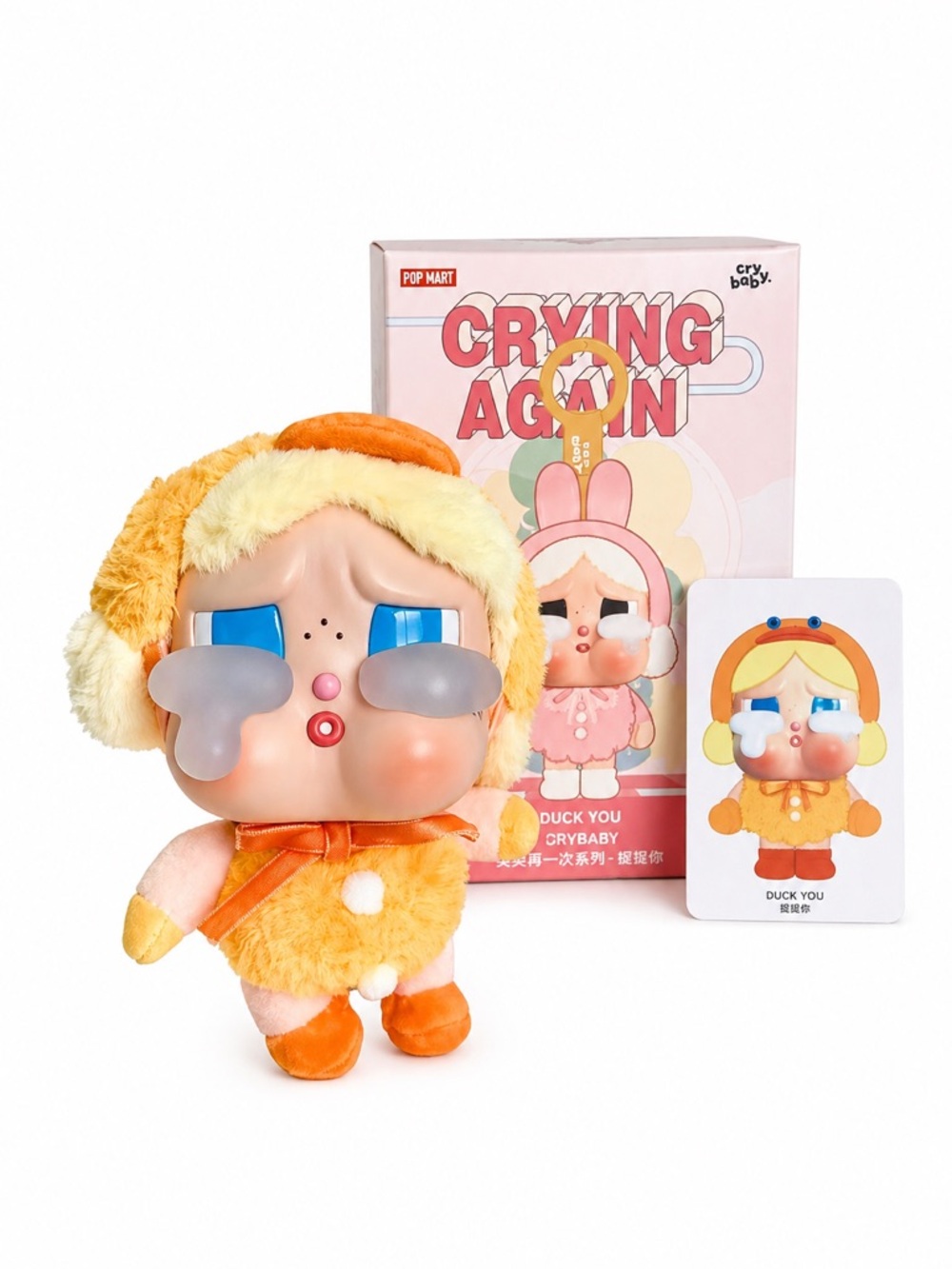 POP MART CRYBABY Crying Again Series - Duck You